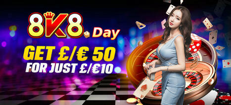 Bonus offers at 8K8 Casino